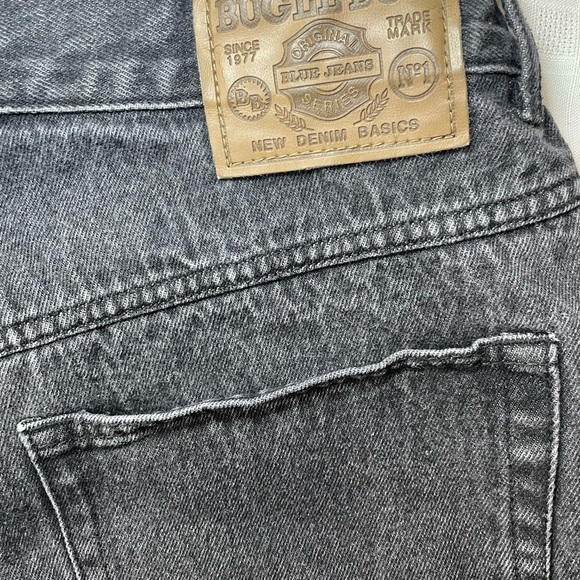 Bugle Boy Vintage Black Rose Embroidered Jeans | Size 16 - Picture 8 of 14